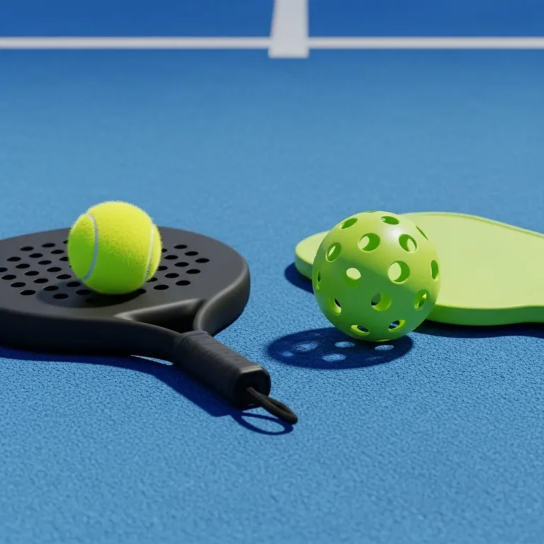 is padel the same as pickleball