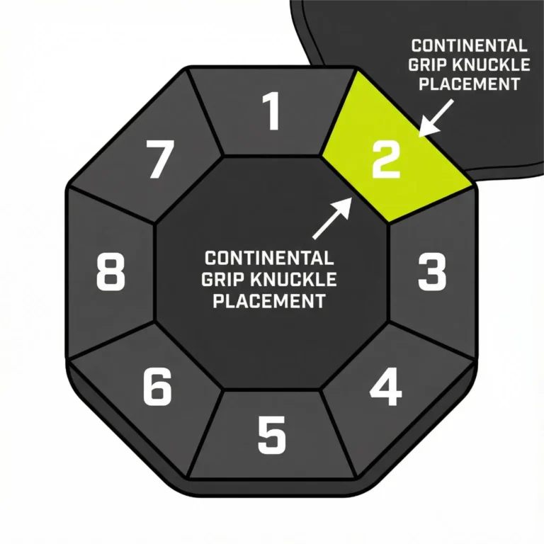 continental grip pickleball