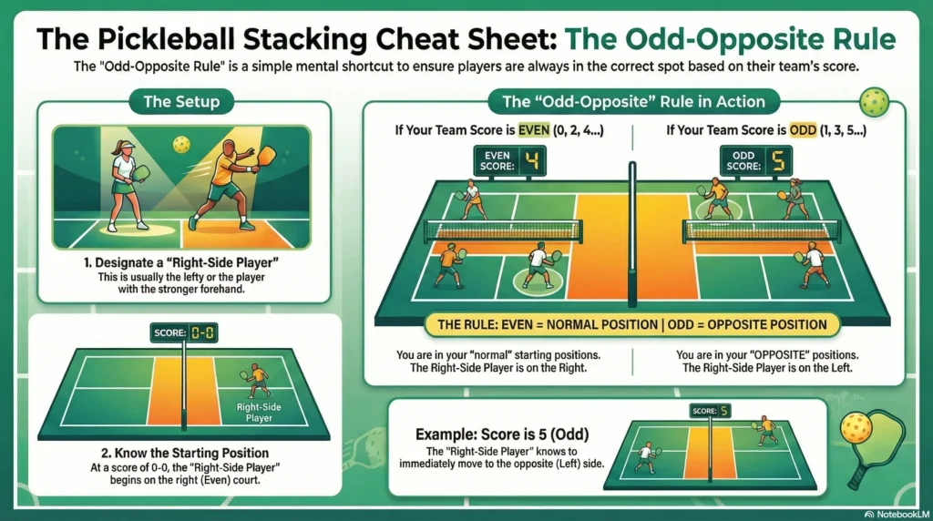 The "Odd-Opposite" Rule: How do I never forget my position?