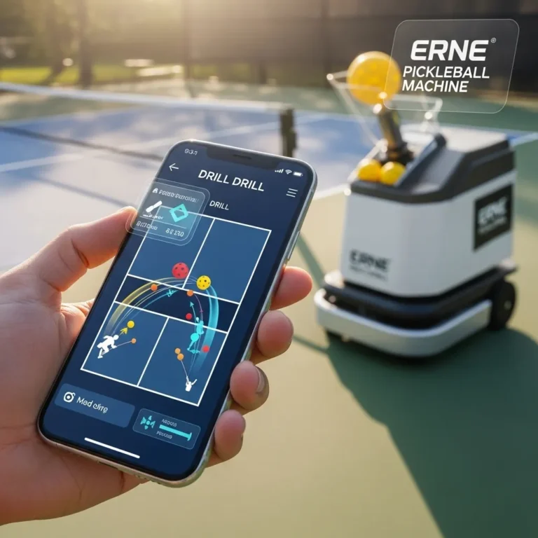 erne pickleball machine