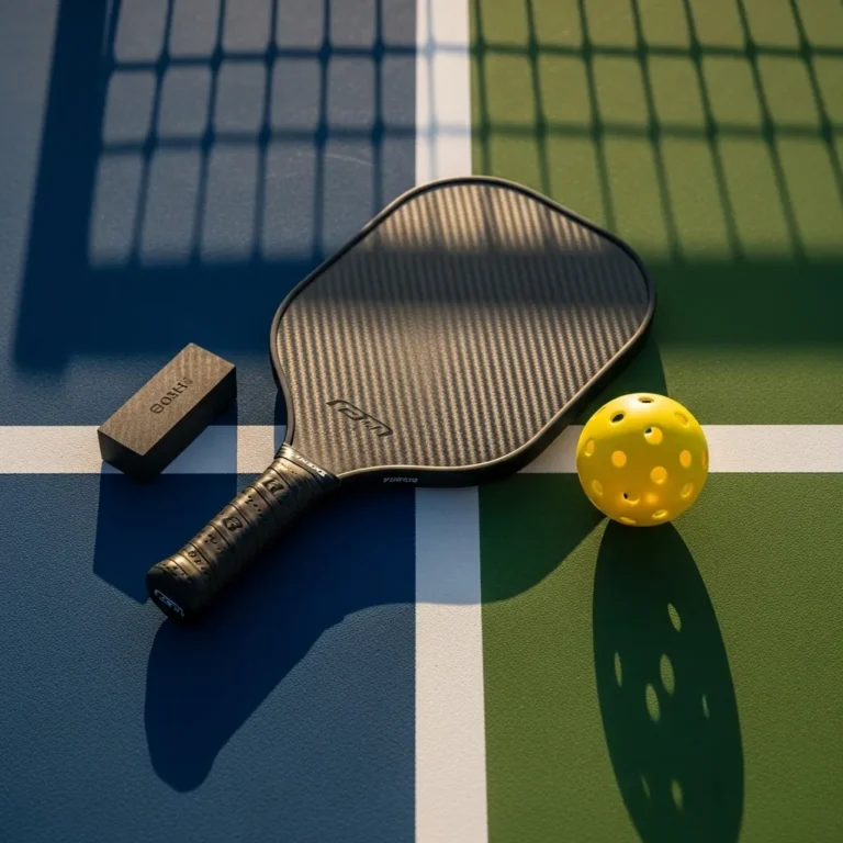 carbon fiber pickleball paddle