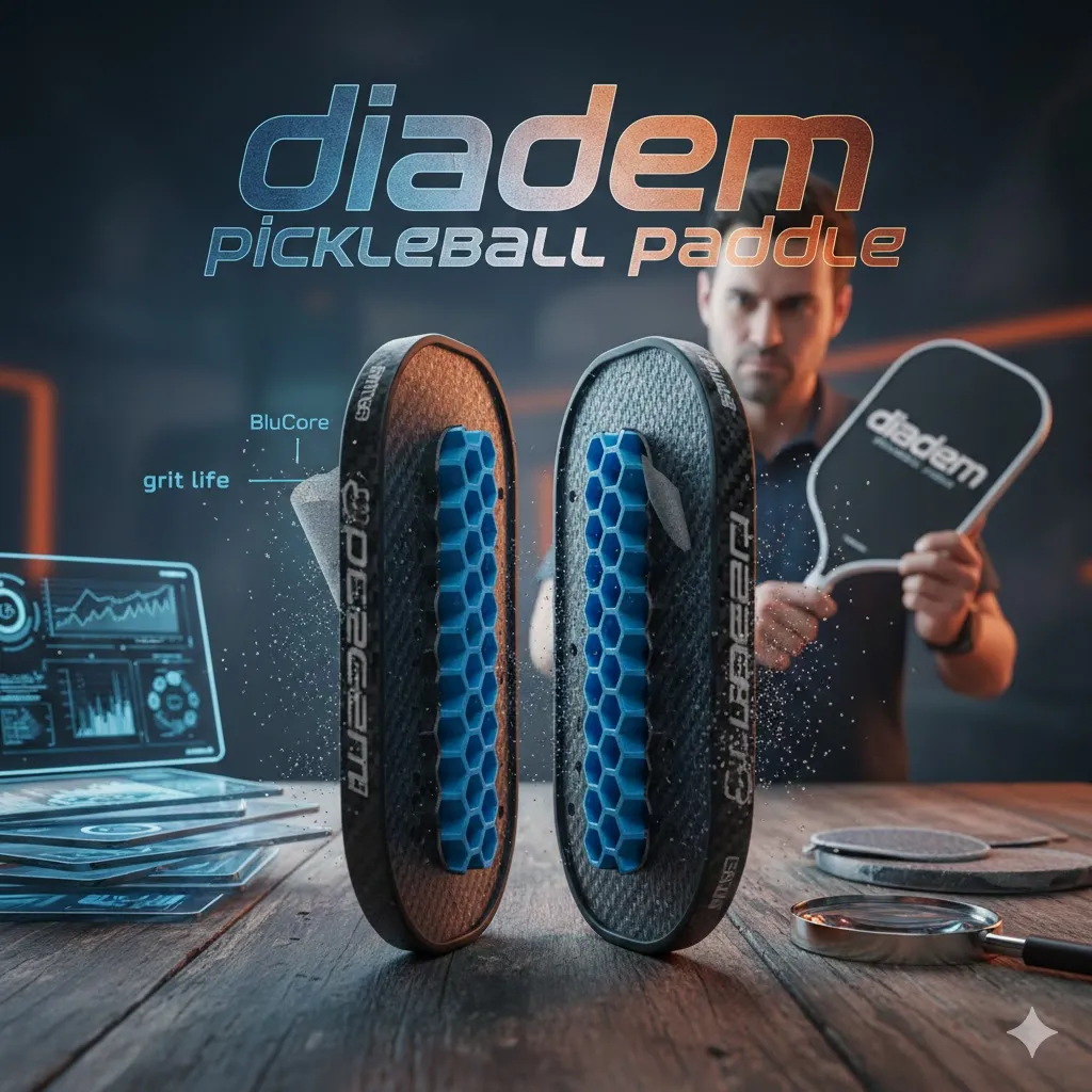 Is it a game-changer? Read our Diadem BluCore Technology Review to see how this 2026 innovation handles resets and grit life better than standard paddles.