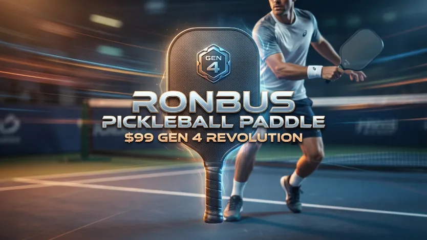 Want the secret to $300 performance for $99? Master the 'Quantastik' setup with your Ronbus pickleball paddle. Unlock elite stability and linear power today.