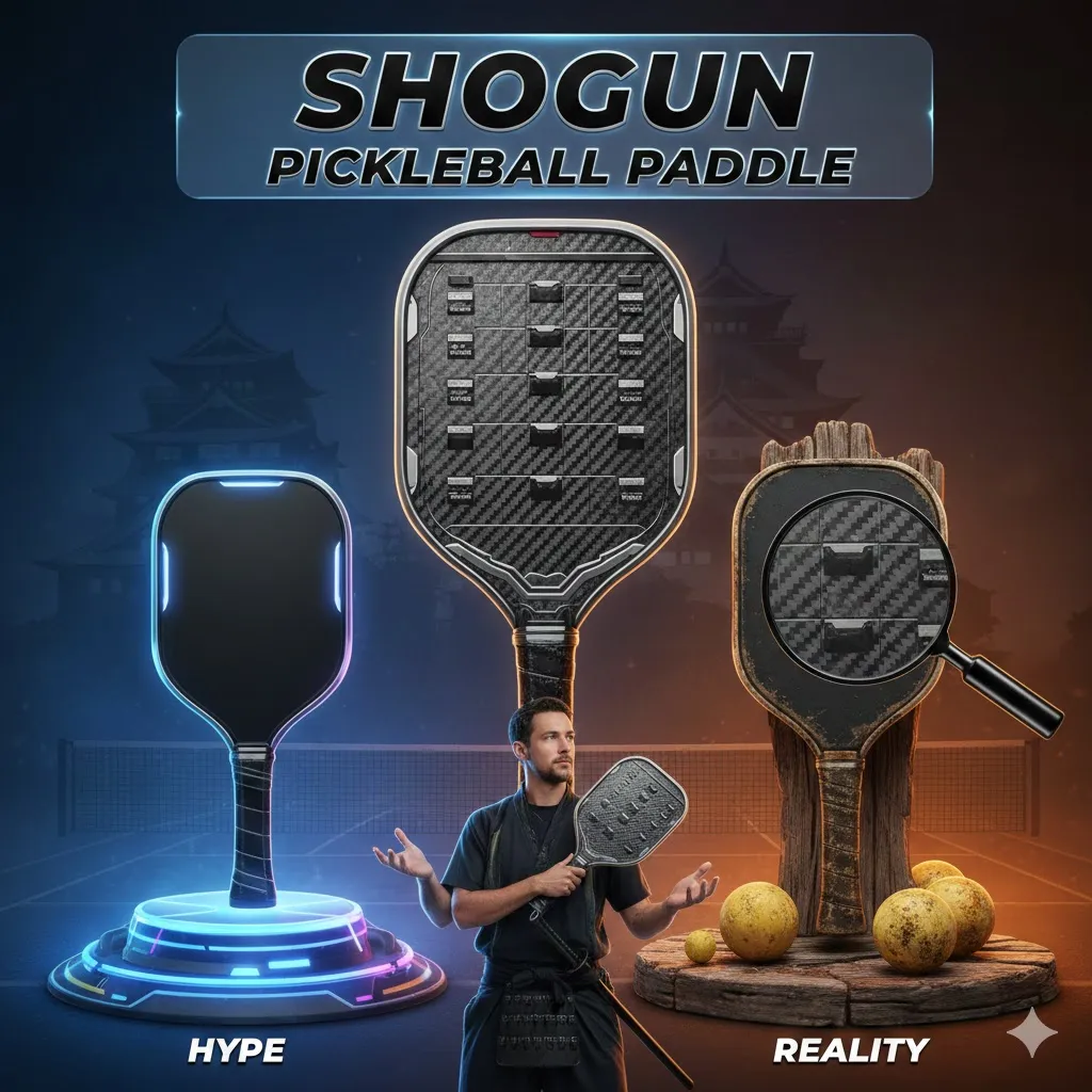 Is the shogun pickleball paddle worth the hype? Uncover the truth about its titanium face, real wear cycle, and hidden specs in our deep-dive review.