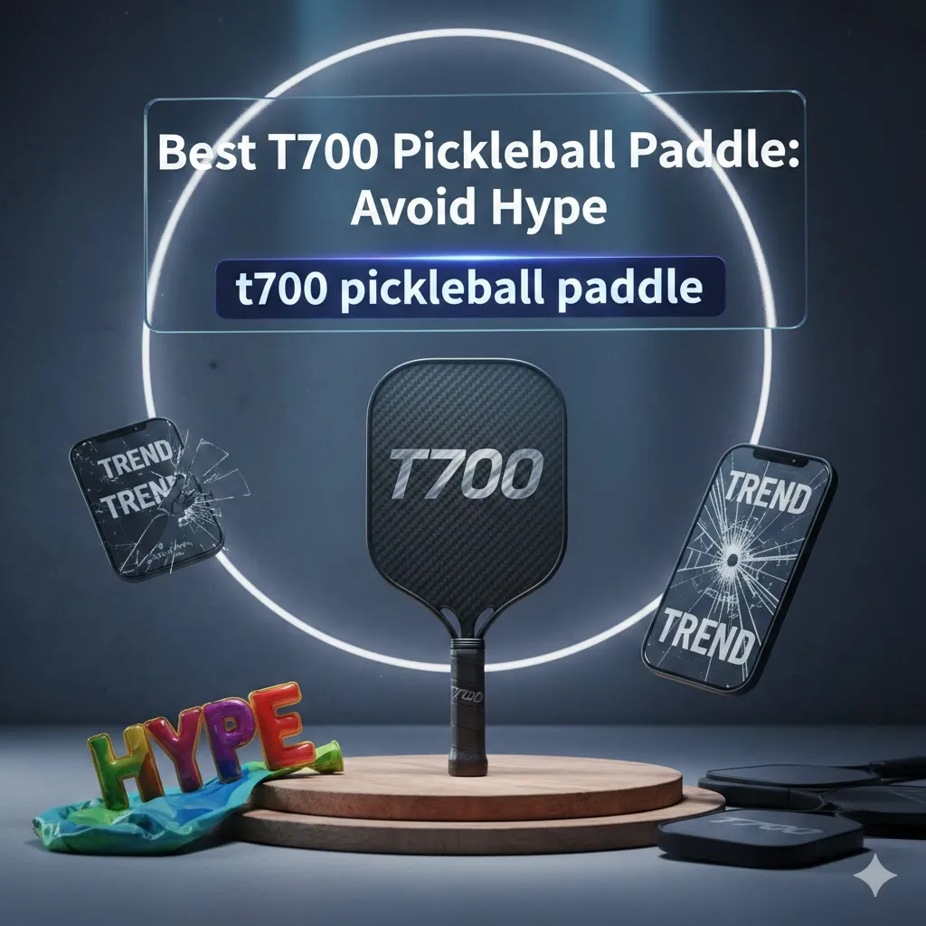 Are you overpaying for a t700 pickleball paddle? Discover the truth about raw carbon fiber, sweet spots, and how to spot cheap knockoffs before you buy.