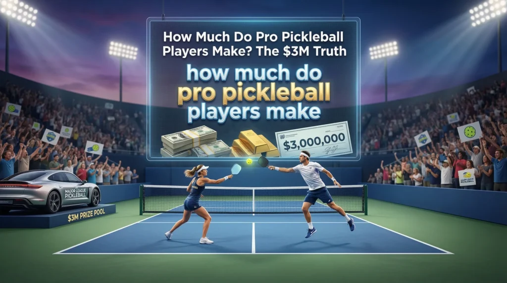 Curious about how much do pro pickleball players make? Discover the gap between $3M stars and the $40k "touring tax" reality. Get the real 2026 data here!