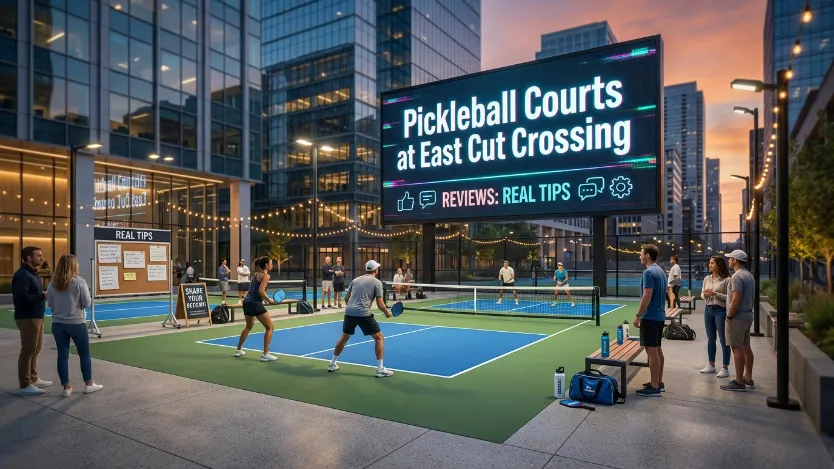 Read the latest pickleball courts at east cut crossing reviews. Discover the 'Paddle Saddle' system, pro-level gear tips, and how to beat the SOMA wind.