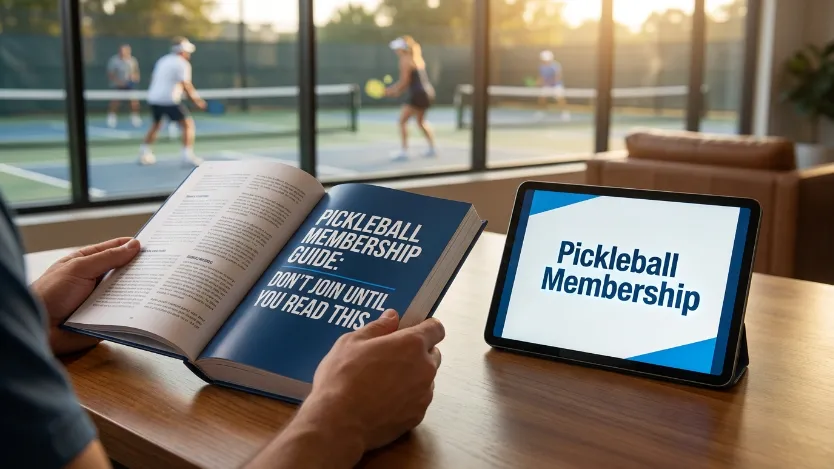 Thinking of joining a club? Our pickleball membership guide breaks down costs, guest rules, and the "summer freeze" traps most competitors miss.