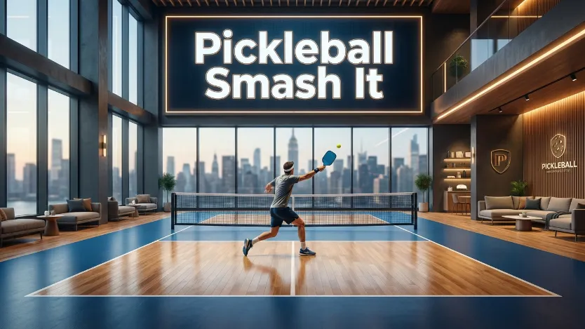 Book your private court at Pickleball Smash It today! Enjoy $50/hour rates, Nike camps, and "Save A Play" video tech in Westbury and Staten Island.