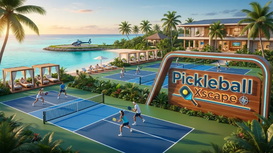 Stop letting the weather ruin your dinks! Experience pickleball xscape at Westminster Mall. 11 indoor courts, pro coaches, and a 5.0 vibe await. Join now!