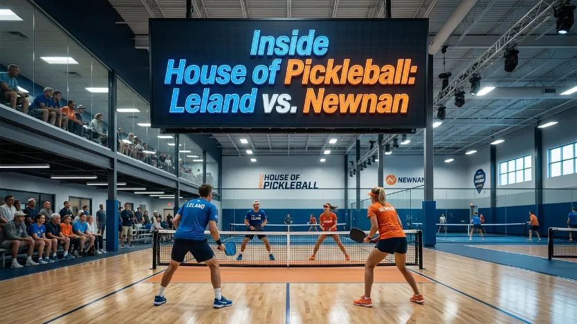 Want the best pickleball experience? Explore the house of pickleball in Leland and Newnan. Pro tips, facility photos, and membership secrets inside!