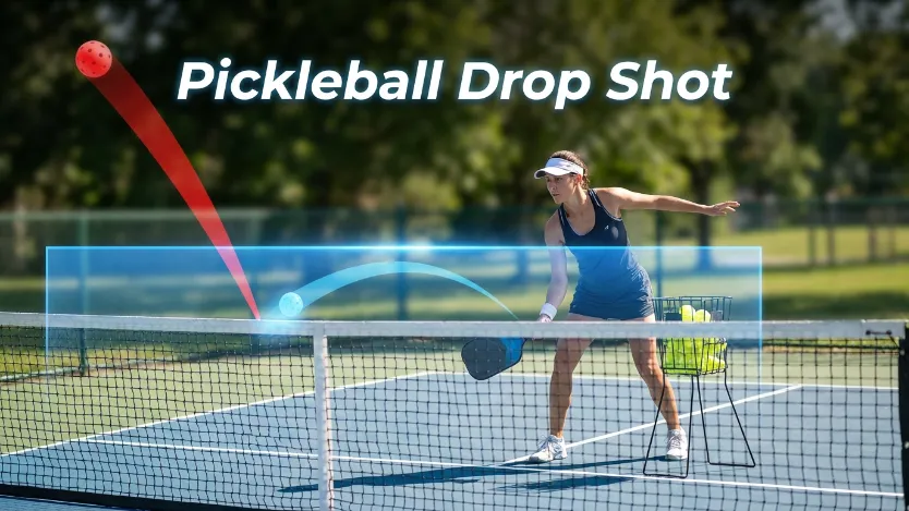 Stop getting smashed at the baseline! Master the pickleball drop shot to neutralize bangers and transition to the kitchen like a pro in your next match.