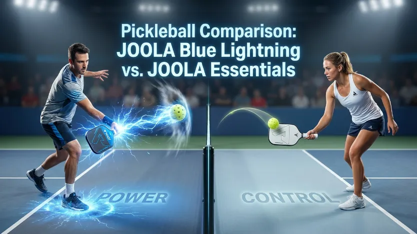 Choosing JOOLA Blue Lightning vs. JOOLA Essentials? Learn why a 2mm core difference changes everything for beginners. The ultimate US comparison guide for 2026.
