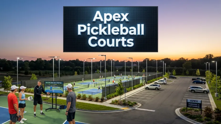 Master the local rotation at apex pickleball courts! Get the scoop on court wait times, hidden shadow zones, and the best places for night play in NC.