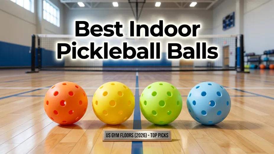 Tired of skidding on gym floors? Discover the best indoor pickleball balls for hardwood. Our pro guide covers durability, visibility, and the "sandpaper hack."