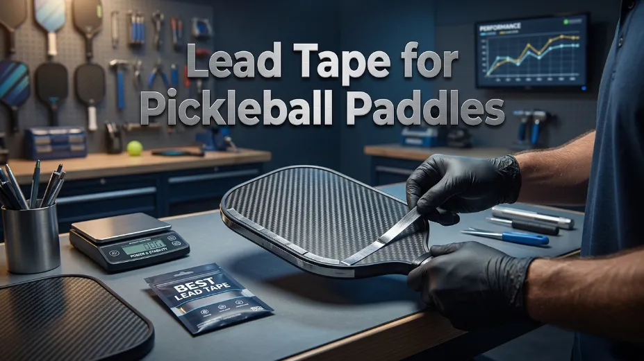 Master your game with lead tape for pickleball paddles. Learn how specific placement boosts power, stability, and expands your sweet spot in 2026.