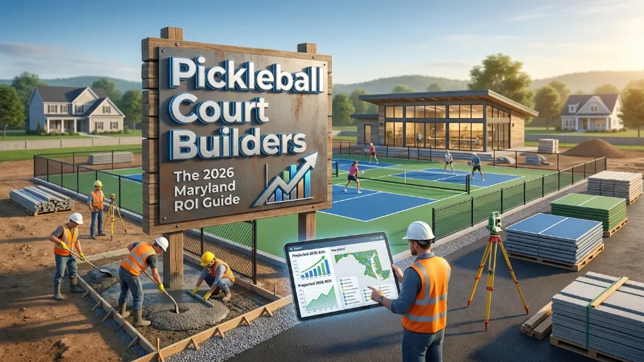 Looking for expert pickleball court builders? Discover why PT concrete and acoustic engineering are vital for your 2026 Maryland sports court project today!