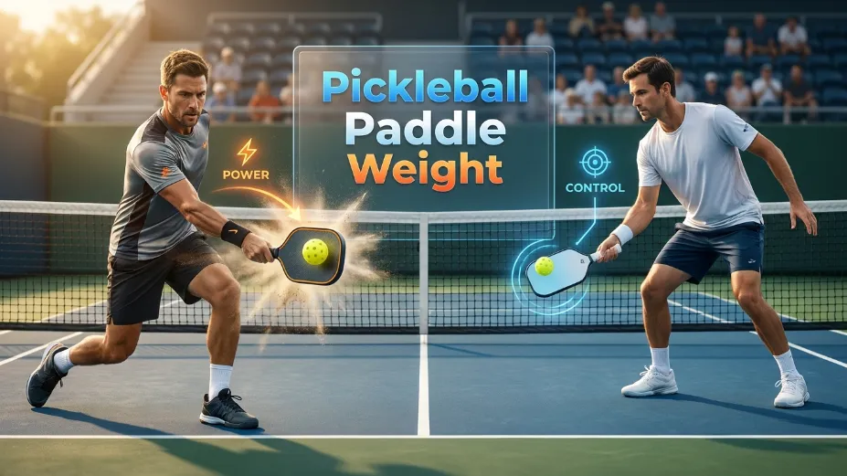 Unlock pro-level performance. Our deep dive into pickleball paddle weight covers customization, physics, and injury prevention for every US player.