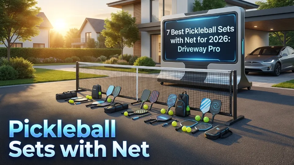 Discover the best pickleball sets with net for 2026. Turn your driveway into a pro court with our top-rated bundles and expert setup tips.