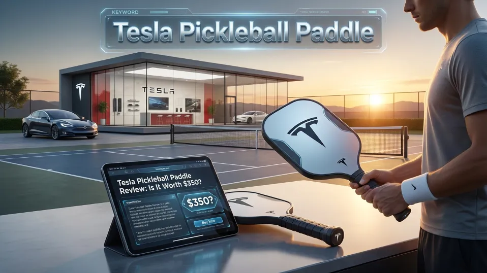Is the $350 Tesla pickleball paddle a game-changer? Our review tests the 2,500 RPM spin and automotive aerodynamics to see if it's worth the premium price.
