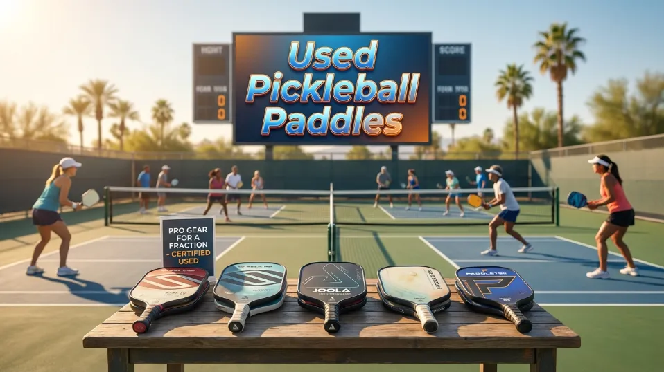 Save big on premium gear! Discover how to score used pickleball paddles from top brands like Selkirk and JOOLA without the performance risk. Read more.