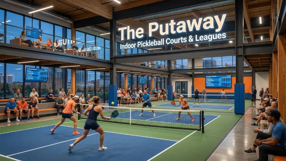 Experience elite competition at the putaway indoor pickleball courts & leagues. AI cameras, pro lighting, and DUPR leagues await in Millersville. Join now!
