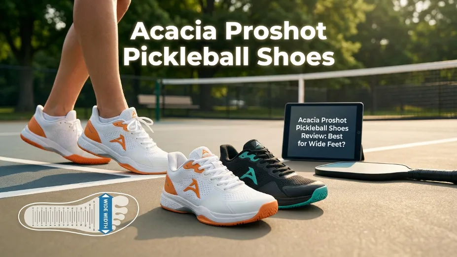 Struggling with foot pain? Our acacia proshot pickleball shoes review dives into the wide toe box and elevated heel tech designed for elite kitchen play.