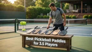 Your beginner paddle is costing you points. Discover the best pickleball paddles for 3.5 players — tested for sweet spot, swing weight, and soft-game dominance.