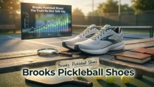 Brooks pickleball shoes don't exist — and your running models are a liability on court. We expose the friction gap, injury risk, and the best alternatives.