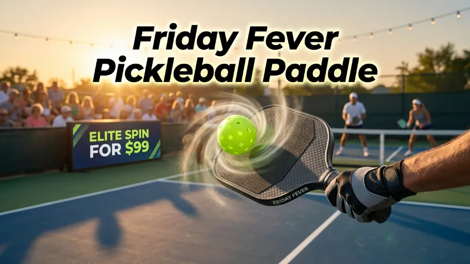 Save $150 with the friday fever pickleball paddle. We review the 102 Widebody vs Elongated shapes for elite 2150 RPM spin. Don't buy a pro paddle yet!