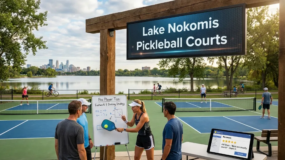 Don’t wait in line! Master the paddle system at the Lake Nokomis pickleball courts. Our 2026 guide reveals parking secrets, wind tips, and expert reviews.