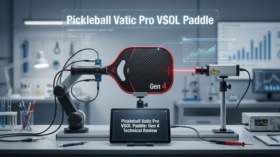 Master the kitchen with the pickleball vatic pro vsol paddle. Engineered for high dwell time and stability. Discover why this Gen 4 paddle is a Joola killer