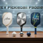 REV pickleball paddles reviewed in depth: Aria, Platinum, Zeus, and Radiance analyzed with real engineering insights.