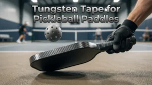 Tired of losing power on off-center hits? Discover how tungsten tape for pickleball paddles expands your sweet spot and stabilizes every single shot!