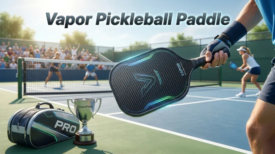 Discover what pros know about the vapor pickleball paddle that reviewers missed. HexGrit tech & 2335 RPM spin analyzed inside.