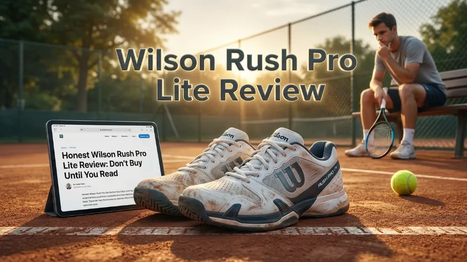 Looking for affordable pickleball footwear? This Wilson Rush Pro Lite review dives into the pros, cons, and why the missing outsole warranty matters