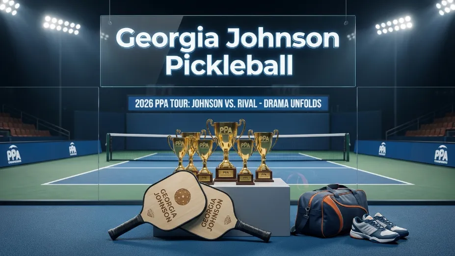 Discover the 2026 rise of the georgia johnson pickleball powerhouse. From her age to the mystery blacked-out paddle, get the full breakdown of her PPA dominance.