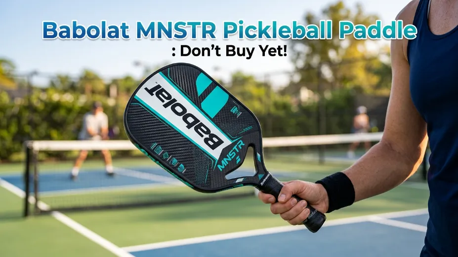 Don't buy the babolat mnstr pickleball paddle until you read this. We expose the EVA foam core secrets, real court spin rates, and durability gaps.