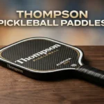 Are Thompson pickleball paddles worth $249? Read our deep-dive review exploring T1100 carbon fiber, spin rates, and the controversial oval grip.