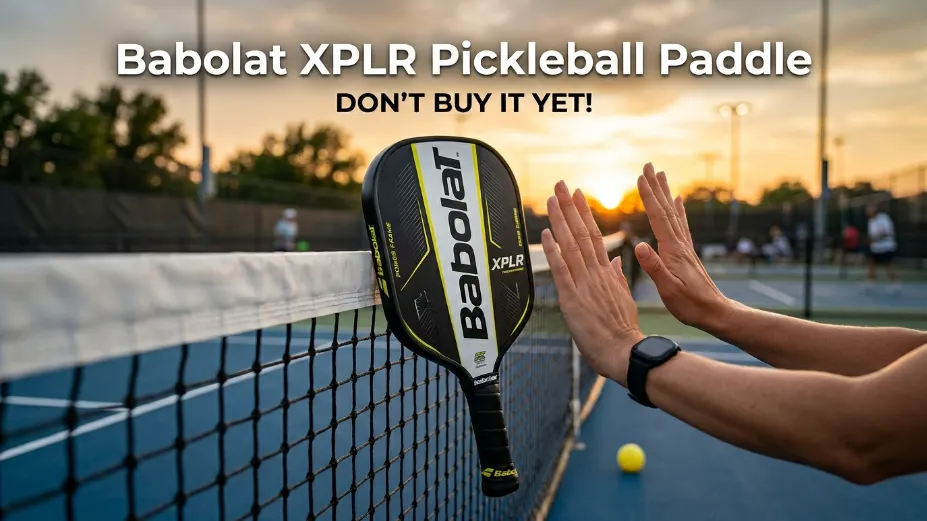 Struggling with dinks? Our babolat xplr pickleball paddle review exposes its exact spin decay, tennis elbow safety, and on-court control.