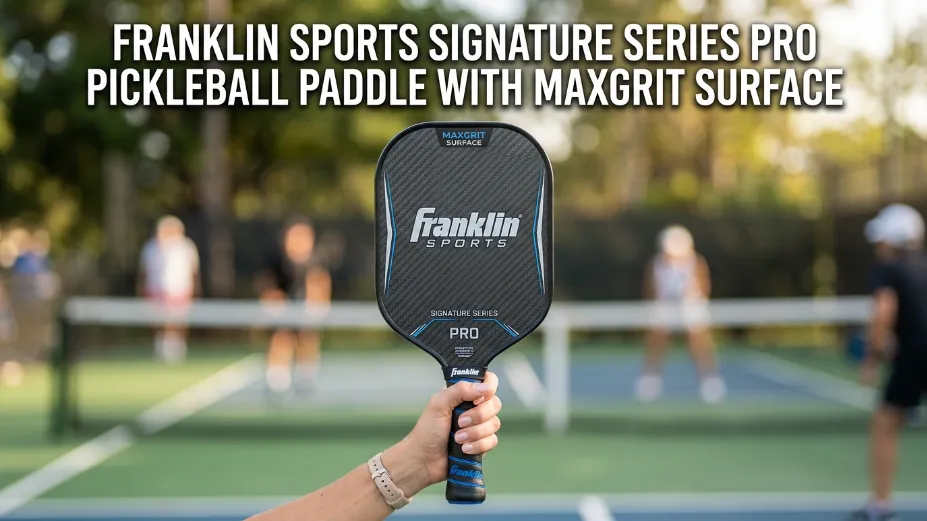 Don't buy blindly! We expose the franklin sports signature series pro pickleball paddle with maxgrit surface and its real-world durability flaws.