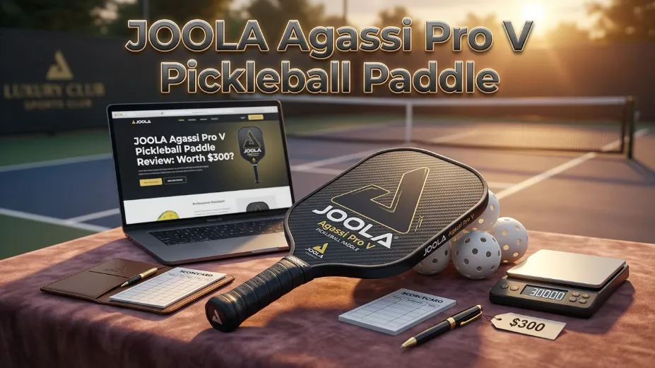 Read this before spending $300. We dissect the joola agassi pro v pickleball paddle performance, testing 14mm vs 16mm cores on real US courts.