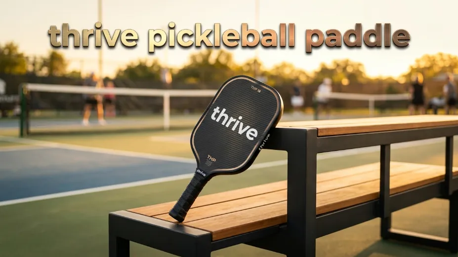 Get elite spin and linear power. Learn why the hand-measured thrive pickleball paddle is quietly disrupting competitive tournament play in the US.