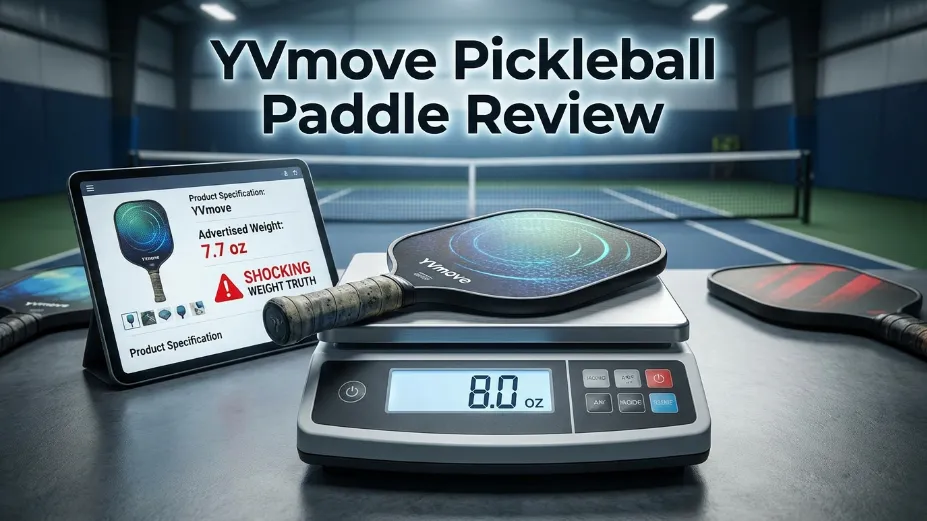 Tired of overpaying? Our yvmove pickleball paddle review exposes the shocking weight differences and Teflon face spin secrets legacy brands hide