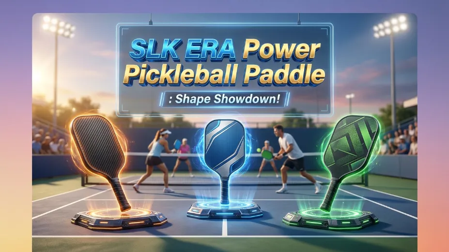 Don't buy the SLK ERA Power Pickleball Paddle until you read this. We test the Elongated vs. Widebody dynamics to find your perfect shape match.