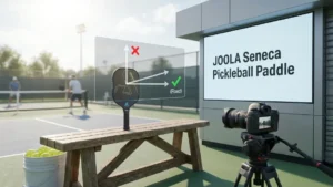Struggling with pop-ups? Read our breakdown of the JOOLA Seneca pickleball paddle to see if its 14mm or 16mm core matches your natural swing.