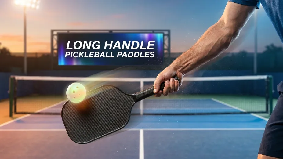 Tired of crowded grips and missed reaches? We review the best long handle pickleball paddles of 2026, featuring the raw power of the CRBN 1 Barrage