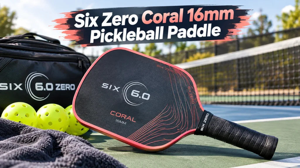 Don't buy the six zero coral 16mm pickleball paddle until you read this! Uncover core tech, sweet spot mapping, and optimal lead tape